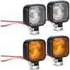INJORA Luci LED Quadrate con Supporto per Auto RC, 12.8mm