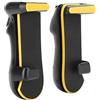 Dioche Auto ClickTablet Gamepad per PC a Scatto Continuo - Protezione Completa per Tablet - Controller di Gioco con Funzionamento a Quattro - Ideale per/iOS - Leggero e Facile da Usare (YELLOW)