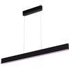 Philips Hue White and Color Ambiance Ensis, 2x39 W, Lampada a Sospensione LED Smart, Lampadario Smart con Bluetooth, Lampada a Sospensione Design, Nero