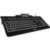 CHERRY KC 1000 SC Tastiera USB QWERTZ Svizzera Nero