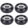 Plyisty Rullo per Attrezzi Fitness, 4 Pezzi Puleggia in Plastica per | Puleggia per esercizi per tapis roulant, macchina per cavi, vogatore, diametro 32 mm