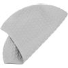 Toyvian Cuffia da Nuoto in Silicone a Goccia, Morbida | Adulti, Forma Flessibile, Design , Grigio, Copre i Chioma, Adatta alla Piscina