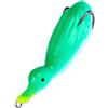 OUNONA Esca Artificiale Anatroccolo Piccolo, Morbida, Verde, Metallo Plastica | Disegno che Attira i Pesci, Resistente AI Morsi, per Spinning Mare e Uso Outdoor