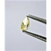Sparkling Fancy Diamonds Piccoli Diamante Naturale Rustico Si1 0.08tcw Giallo Pera Completo Taglio
