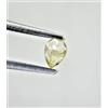 Sparkling Fancy Diamonds Diamante Naturale Verdastro Giallo Pera Completo Taglio 0.22TCW SI1 Per Gioiello