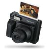 Fujifilm 16975362 Instax Wide 400 Fotocamera Istantanea Analogica Formato Wide 86x108mm Flash Automatico Autoscatto colore Nero