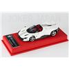 BBR Deluxe 1/43 Ferrari Daytona SP3 Bianco Italia Opaco Red Leather Base C267BDL