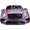 Pilots Kids Macchina Rosa Bentley Continental Auto per Bambini con Telecomando