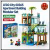 LEGO City 60365 Apartment Building Modular Set 6 Minifigure Giappone NUOVO