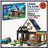 LEGO City 60398 Casa di Famiglia Auto Elettrica 462pz 3 Minifigure Giappone...