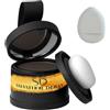 SD SALVATHOR DURAN Salvathor Duran Polvere per Capelli - Ritocco Capelli Bianchi e Polvere per Capelli Bianchi, Correttore per Ricrescita e Copertura Radici, Resistente all'Acqua, 4 g Castano Scuro