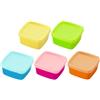 MEMOFYND 5 pezzi Mini-contenitori per alimenti, piccole scatole per ingredienti, scatole alimentari complementari, scatole per porzioni di cibo, contenitori per alimenti con coperchio, barattoli richiudibili
