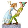 Enesco Disney Traditions Figurina di Peter Pan & Wendy, Resina, Multicolore, 170x110x190 cm