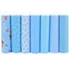 Crafts Fabrics CraftsFabrics Lotto di 7 scampoli di tessuto in 100% cotone stampato (40,6 x 50,8 cm) per trapuntatura, scrapbooking, progetti fai da te, collage