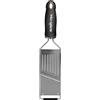 Microplane Grattugia da cucina Mandolina julienne Acciaio inossidabile Nera Serie Gourmet ideale per Patata, Mela, Carota, Zucchina e Cavolo