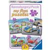 Ravensburger Puzzle per bambini Ravensburger - 05631 I miei veicoli di emergenza - 2,4,6,8 pezzi il mio primo puzzle per bambini dai 2 anni in su