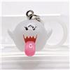 Bandai Accessorio Charm Boo Super Mario Bros. Maker con parti in silicone Giappone...