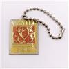 Zoro One Piece Wanted Plate Metallico Portachiavi Charm Japan Anime Toei F/S