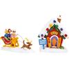 Department 56 Dr. Seuss Grinch Village Max's Corsa In Slitta, Set Da 2 #6018383