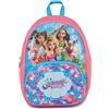 Seven Zaino Small Mermaid Magic, Turchese Fluo, Zaino Mono Scomparto con Tasca per Borraccia e Tasca Frontale, Capienza 14 Litri, per Bambina, Asilo