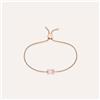 Stroili Bracciale Punto Luce Violet Ottone Rosa Cristallo