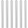PATIKIL 6pz Distanziali Alluminio M3 3mm ID x 5mm OD x 70mm L Argento | Distanziali Metallici M3 Alluminio, Distanziali Filettati, per Viti Standoff Rotondi, per Auto Rc Droni Schede Madri