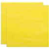 PATIKIL 2 Foglie Foglie Di Vetro Colorato 4 X 4 Inch Giallo Chiaro | Trasparente, Varietà Di Piastrelle Di Vetro Mosaico, Per Materiali Artistici Progetti Fai Da Te