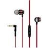 Sennheiser CX 300s Microcuffia Microfonica Tipo Ear Canal con Comandi Remoti Universali, Rosso