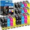 NINETEC Cartucce per stampante 29XL compatibili con Epson Expression Home XP-235 XP-245 XP-255 XP-332 XP-335 XP-342 XP-345 XP-352 XP-355 XP-432 XP-435 XP-442 XP-445 t2991 t2992 t299933T2994, confezione da 20