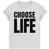 Tribal T-Shirts Choose Life - Maglietta da uomo e da donna anni '80