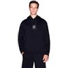 Armani Exchange Icon Project, Embroidered Logo Felpa con Cappuccio Uomo (Pacco da 1)