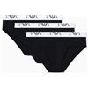 Emporio Armani Bold Monogram 3-Pack Brief Mutande da Uomo Uomo (Pacco da 3)
