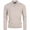 KRONSTADT KSJohannes - Maglione da uomo in lana merino al 100% con colletto polo | Maglione da uomo a maglia fine