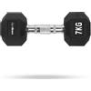 GymBeam Manubrio Esagonale White 7 kg