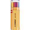 STABILO - Fineliner - point 88 | Twin-Pack, Astuccio da 20, Colori assortiti
