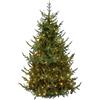 Le Stelle Albero di Natale Artificiale Verde Le Stelle Sestriere H 210cm x L 150cm Super Folto con 500 Luci Led + 20 Luci Flash Incorporate 2640 Rami