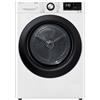 LG Asciugatrice A Pompa Di Calore LG RH90V9AVBN 9 Kg Classe C Allergy Care (A85xL60xP66) ThinQ Alexa Google Assistant Bianco e Nero