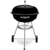 Weber Barbecue a Carbone Weber Premium Conmpact Kettle da 57 cm Nero