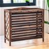OneClima Copertura Copri Unità Esterna OneClima per Condizionatore 9000 e 12000 Btu In Legno Wood 80x47x77