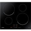 Samsung Piano A Induzione Samsung NZ64T3707AK 4 Fuochi (L59xP52) Vetro Nero Slide Touch Control