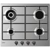 Candy Piano Cottura A Gas Candy CHW6BR4WTX 4 Fuochi (L59,5xP51) Acciaio Inox