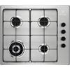 Electrolux Piano Cottura a Gas Electrolux EGS6414X Electrolux Tripla Corona Acciaio Inox