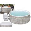 Bestway Piscina Gonfiabile Idromassaggio Spa Lay-Z Vancouver AirJet Plus Bestway 60027