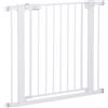 Easycomfort Cancelletto di Sicurezza per Cani, Fissaggio a Pressione Larghezza Regolabile 75-96cm