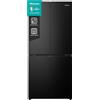 Hisense Frigorifero Multidoor 4 porte A Libera Installazione Hisense RQ5P470SAFE 483 Litri Classe E (A178,5xL79,4xP69,8) Total No Frost Nero