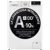 LG Lavasciuga a Carico Frontale LG D4R7011TSWG Serie R7 11 Kg Lavaggio Classe A-10% 6 Kg Asciugatura Classe D 1360 Giri (A85×L60×P56,5) Wi-Fi Bianco