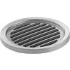 InterDesign iDesign Linea Sottobottiglia, 4 Pezzi, Metallo, Argento, 4.14x11.13x10.8 cm
