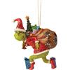 Enesco Jim Shore The Grinch - Ornamento da appendere in punta di piedi, altezza 11,3 cm, multicolore per Natale