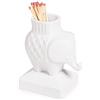 Jonathan Adler Elephant Match Strike, bianco