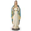 BC Buildclassic Statuetta cattolica del cuore immacolato di Maria, Beata Vergine Maria, figura materna per altare, regalo religioso per la casa, scultura rinascimentale dipinta a mano, 41,9 cm